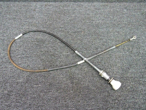 S1222-11 Cessna 150E Control Cable Assy Throttle (Length: 48-3/4\") BAS Part Sales | Airplane Parts