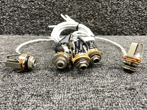 Piper PA24-250 Headset Audio Jack Set