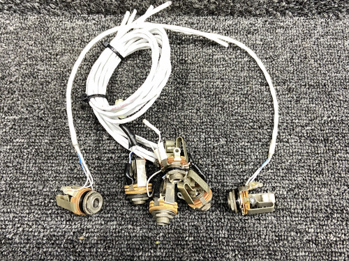 Piper PA24-250 Headset Audio Jack Set
