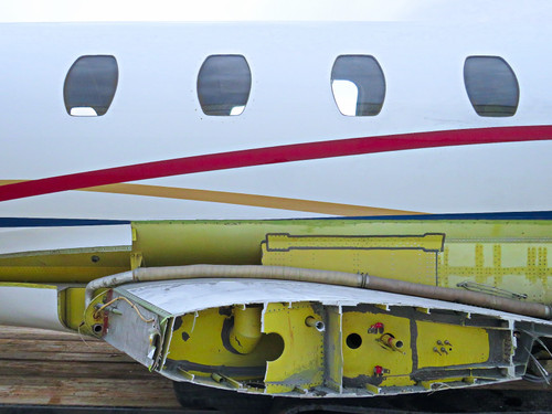 Cessna Citation 650 Fuselage with Bill of Sale, Data Tag, and Logs