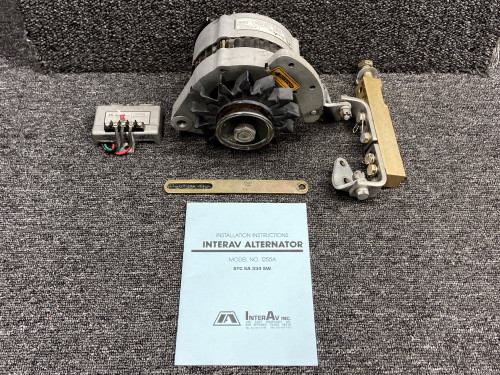 015-01237 Lycoming O-540-A1A5 InterAv Alternator with Accessories (12V, 50A)