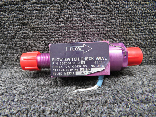 3520020100-4 (Alt PN: 9912194-3) Essex Flow Switch Check Valve (Core)