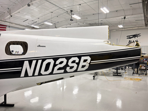 Beechcraft B-60 Fuselage with Data Tag and Log Books