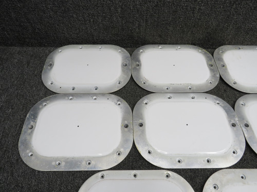 913011-507, 913000-501 Mooney M20J Wing Inspection Cover Plate Set of 19 LH