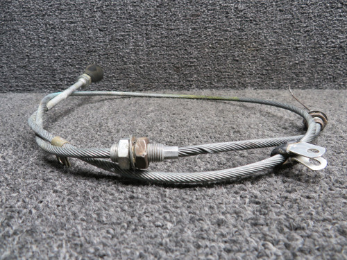 640258-005 (Use: 640258-007) Mooney M20J Cabin Heat Control Cable (Length: 46.25”)