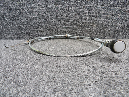 640258-005 (Use: 640258-007) Mooney M20J Cabin Heat Control Cable (Length: 46.25”)