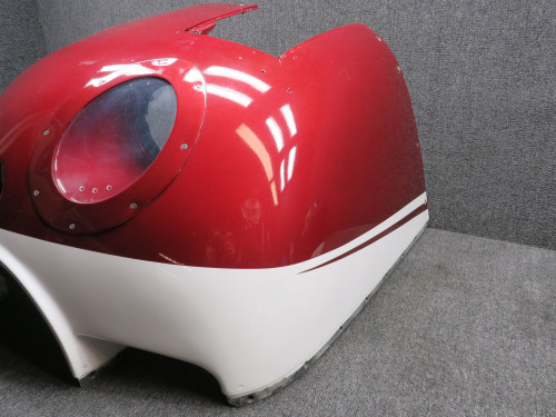 650180-503 Mooney M20J Lower Engine Cowling Assembly with Light Cutout