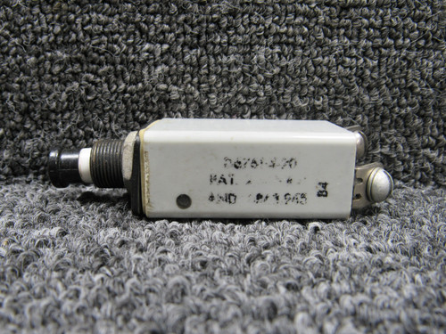 Klixon Press-to-Reset Circuit Breaker 20Volts