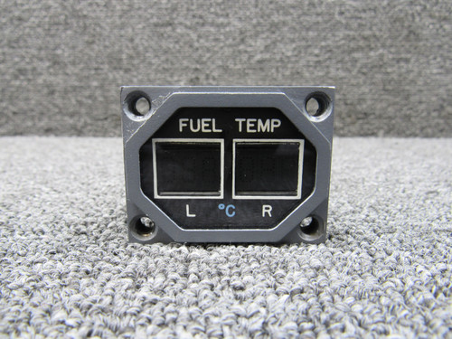 DDL-0C119C (Alt: 9914095-10) US Gauge Fuel Temperature Indicator, Lighted 28V