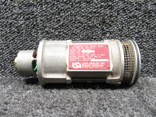 RR53185 Lear Siegler Aircraft Fuel Boost Pump Assembly (Core)