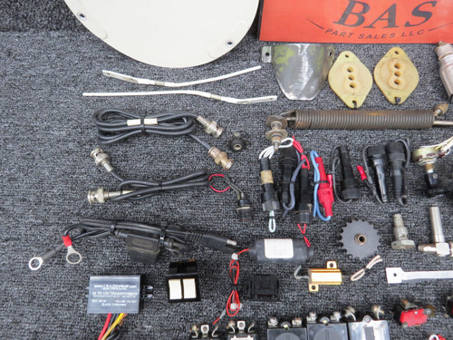 Cessna P201N Goodie Bag with Switches, Valves, Fuses, Down Lock, Mounts, etc.