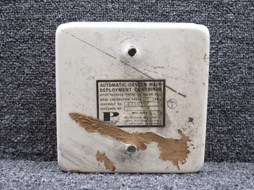 175010 Puritan-Bennett Automatic Oxygen Mask Deployment Container