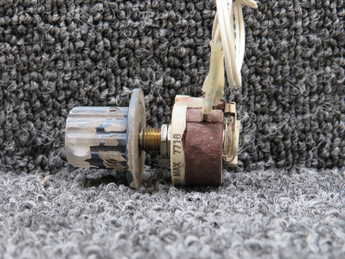 4191 Ohmite Rheostat Assembly with Knob (0.035 Amps, 350 Volts)