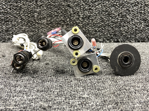 Bell 206B Headset Microphone Jack Set