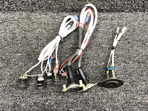 Bell 206B Headset Microphone Jack Set