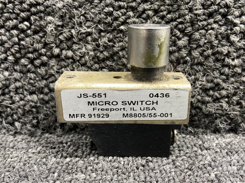 91929 (Alt: JS-551) Bell 206B Floor Transmat Microswitch
