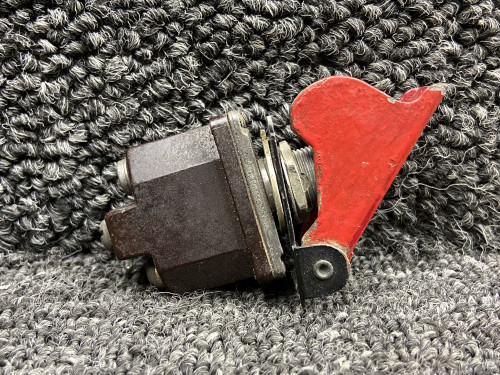 8500K4 (Alt: MS24523-23) Bell 206B Two Position Toggle Switch with Guard