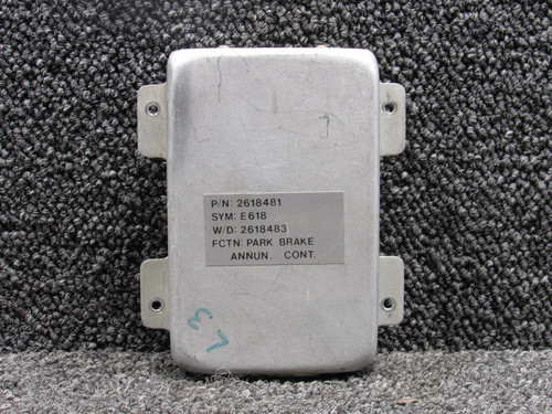2618481-4 Gates LearJet 35A Park Brake Ann Control Box Assembly