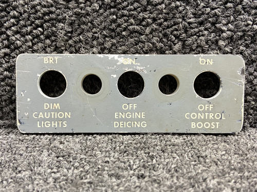 27520 (Alt: 206-075-191-103) Control Products Electrical Panel (Lighted)