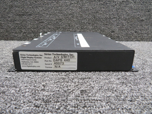 DAPS440 Sirius Technologies Audio-Video Switch Assembly