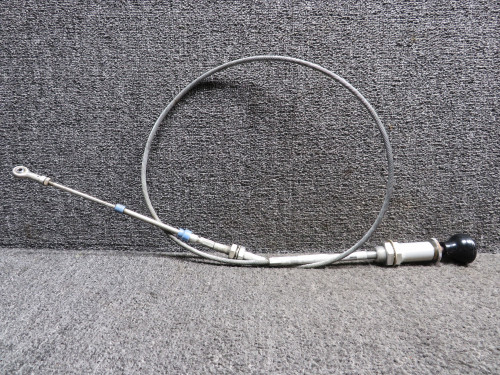 660226-007 (Alt: 660226-7) Mooney M20K Throttle Control Cable (Length: 52”)