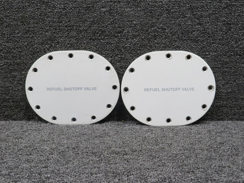 Cessna Citation III 650 Refuel Shut off Valve Access Panel (Set of 2)