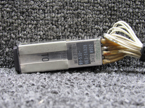 32245-99-530-6E3-16328 Aerospace Optics EFIS Fan, EADI Hot Push Switch