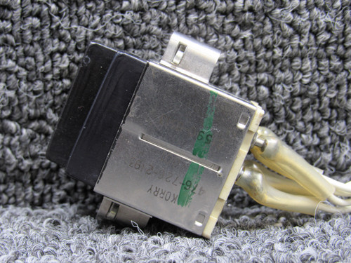 476-726-2193-001 (Alt: 81590-8343) Korry Annunciator Push Switch
