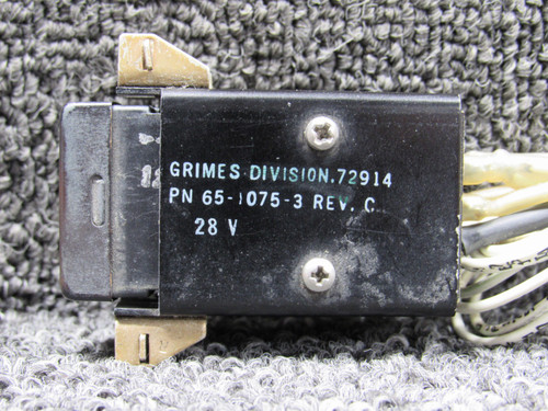 65-1075-3 Grimes Switch Indicator Assembly (Volts: 28)