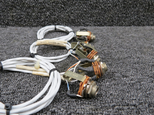 Forbes Microphone Jack Set of 5 with Covers