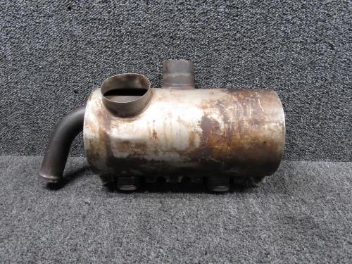 0550176-56 Continental O-300 Exhaust Muffler and Shroud Assembly RH