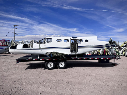 Cessna 421B Fuselage with Bill of Sale, Data Tag, Logs, and Airworthiness