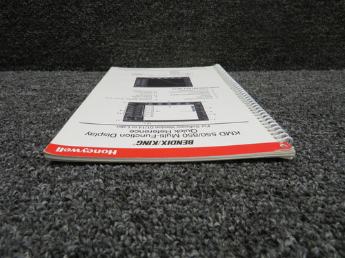 006-18223-0000 Honeywell, Bendix-King 2004 KMD-550-850 MFD Quick Reference
