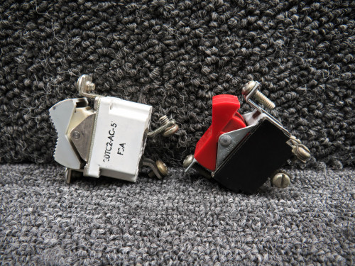 20TC2-AC-3, 20TC2-AC-5 Klixon Rocker Switch Set of 9