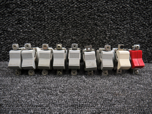 20TC2-AC-3, 20TC2-AC-5 Klixon Rocker Switch Set of 9