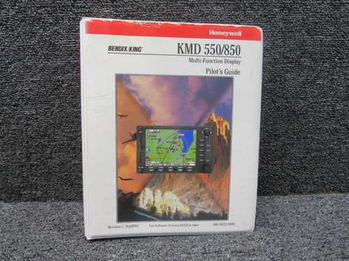 006-18222-0000 Honeywell, Bendix-King 2005 KMD 550-850 MFD Pilots Guide
