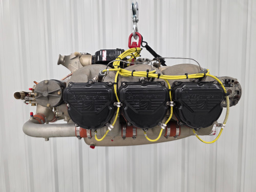 Continental IO-550-C Engine, 67 Hours SMOH (Prop Strike)