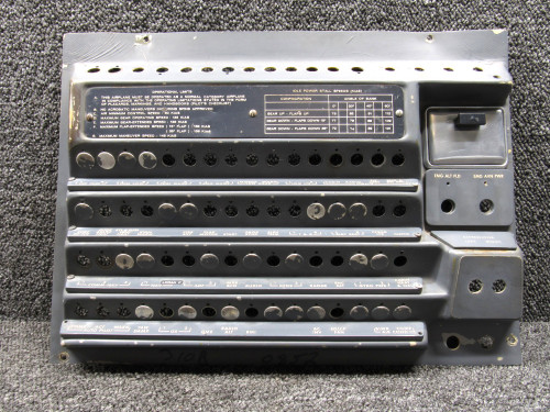 0813656-8 Cessna 310R Circuit Breaker Panel