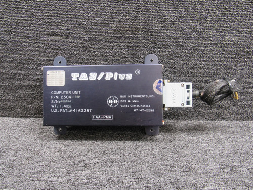 2504-100 B&D Instruments TAS Plus Computer Unit with Modifications