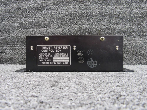 83000-02502 (Alt: 45AS88856-3) Koito Thrust Reverser Control Box