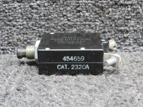 454-659 (Alt: PS50120-3-16) Wood Electric Push Circuit Breaker (Amps: 20)