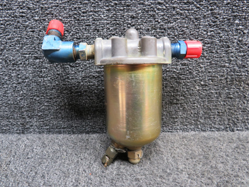 01W03805, 01W805-158 (Alt: 460-616) Air-Maze Fuel Filter Assembly LH