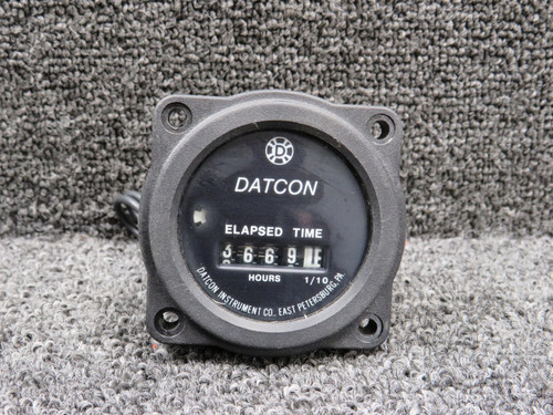 56493 Datcon 773 Hour Meter Indicator Hours (Hours: 3669.1) (50V)