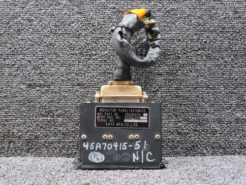 82000-09303 (Alt: 45AS80010-41) Koito Avionics Panel Indicator Assembly