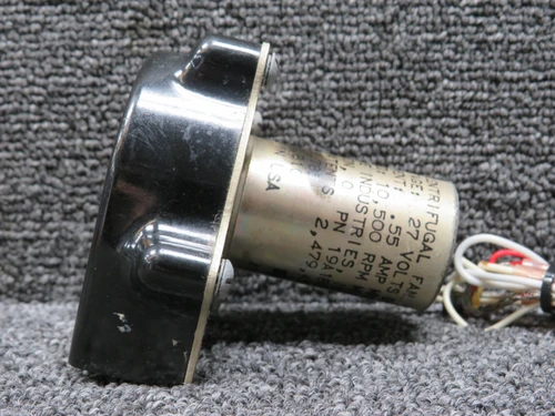 19A1860 DC Centrifugal Fan (Volts: 27, Amps: .55)