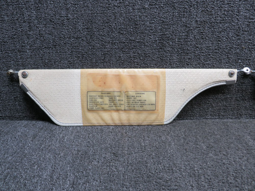 31390-000 Piper PA23-250 Sun Visor Assembly Set (Pilot & Co-Pilot)