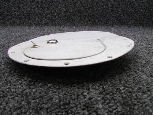 20328-002 Piper PA24-250 Plate Fuel Cell Access Hole Cover (Bent Knob)