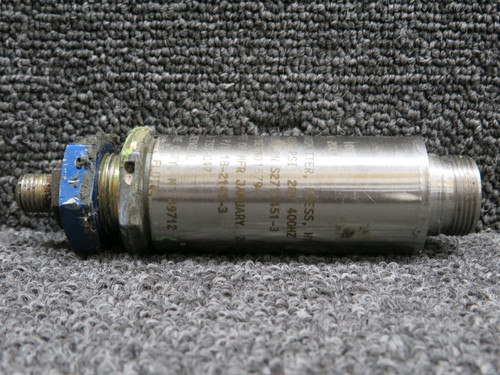 18-2141-3 (Alt: S271T451-3) Honeywell Hydraulic Pressure Transmitter Valve 28V