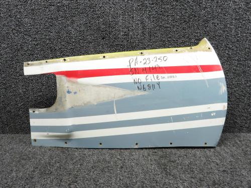 16210-002 Piper PA23-250 Fuselage Bulkhead Skin Assembly Rear LH