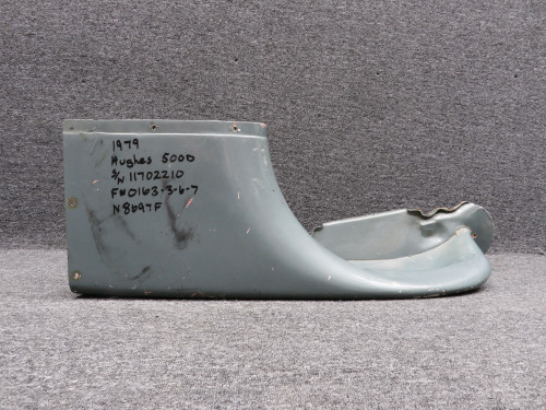 369D22025-2 Hughes 500D Control Tunnel Cover Inlet Fairing Assembly RH